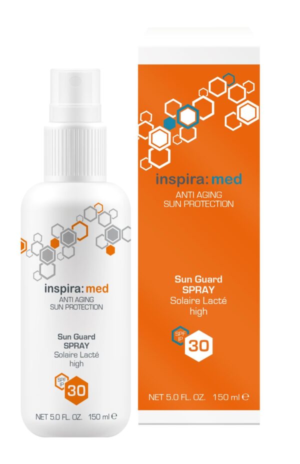 Anti-Aging Sonnenschutzspray inspira med SPF30