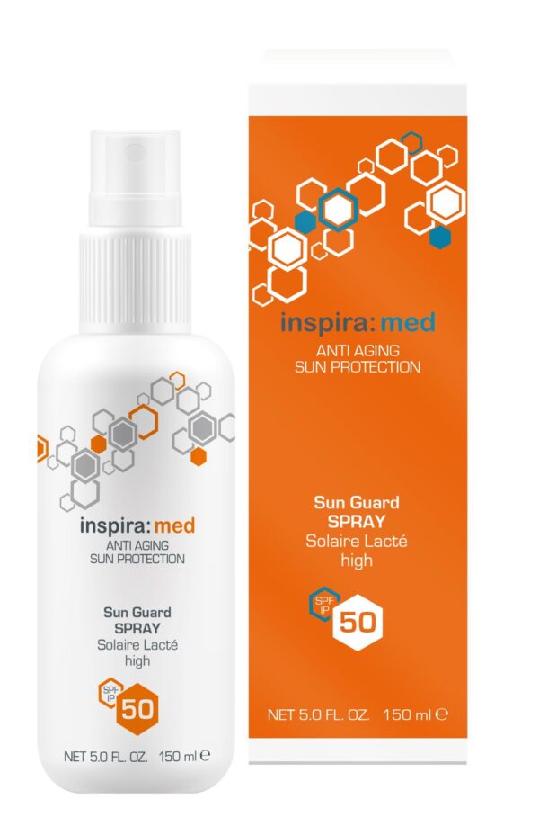 Anti-Aging Sonnenschutzspray inspira med SPF50